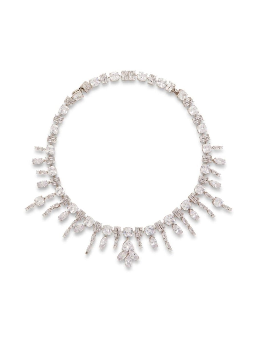 rhinestone-embellished necklace
