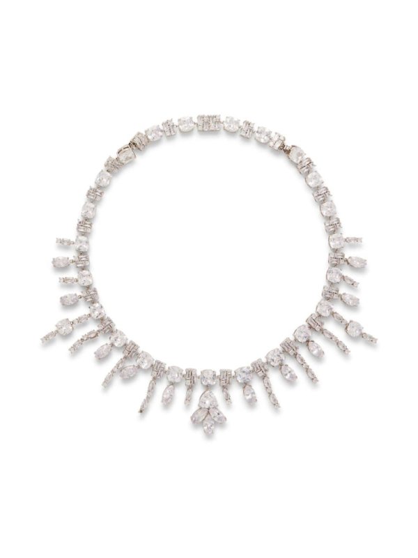 rhinestone-embellished necklace