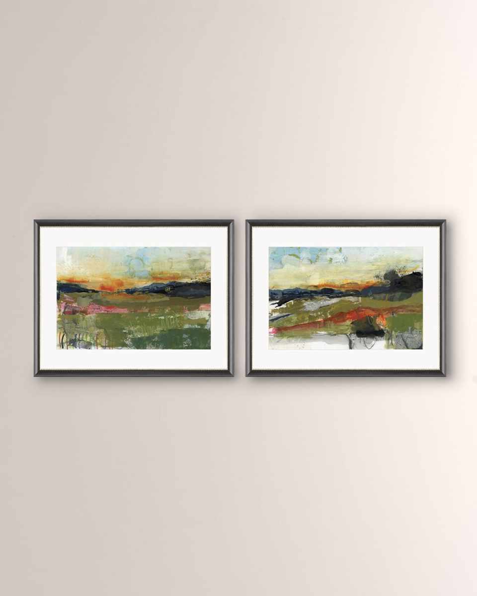 "Long Way Home II" Art Prints, Set of 2