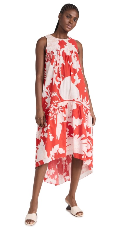 Figue Zaza Dress Graphic Tigerlily Poppy