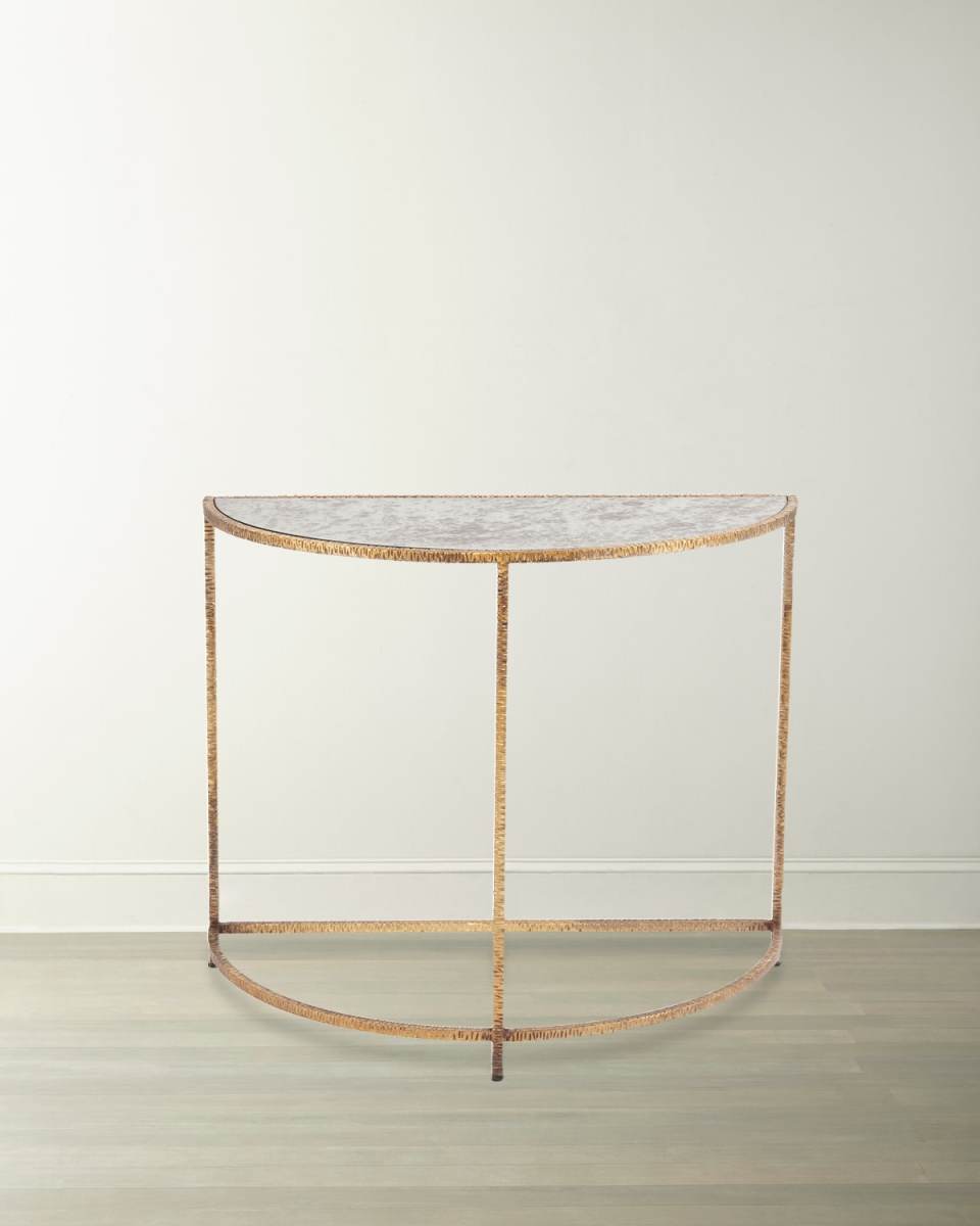 Anastasia Demilune Console Table