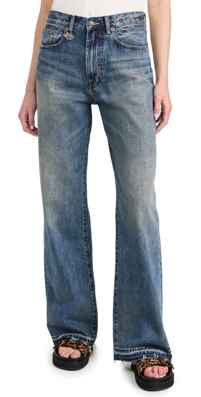 R13 D'Arcy Loose Jeans Barter Indigo