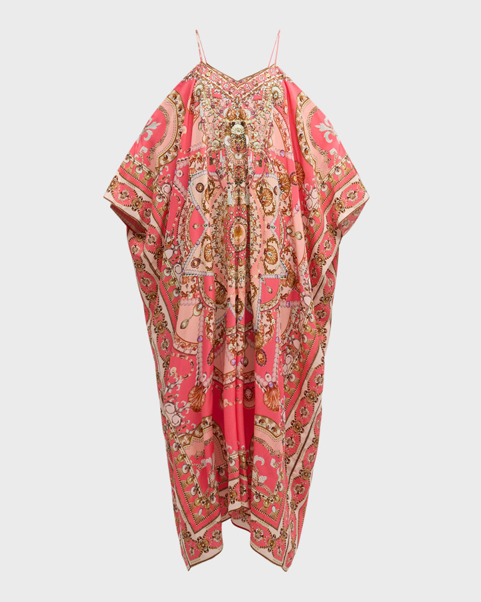 Shell Games Shoestring Strap Kaftan