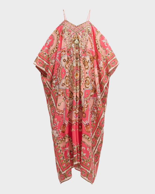 Shell Games Shoestring Strap Kaftan