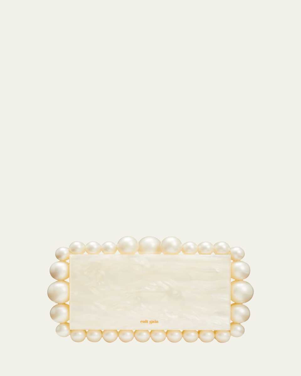 Eos Pearly Acrylic Clutch Bag
