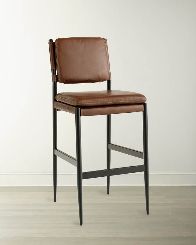 Nash Leather 29.5" Bar Stool