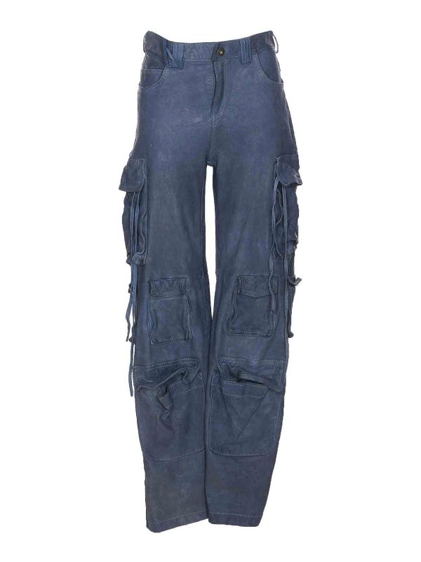 Salvatore Santoro Pantalons Décontractés - Bleu