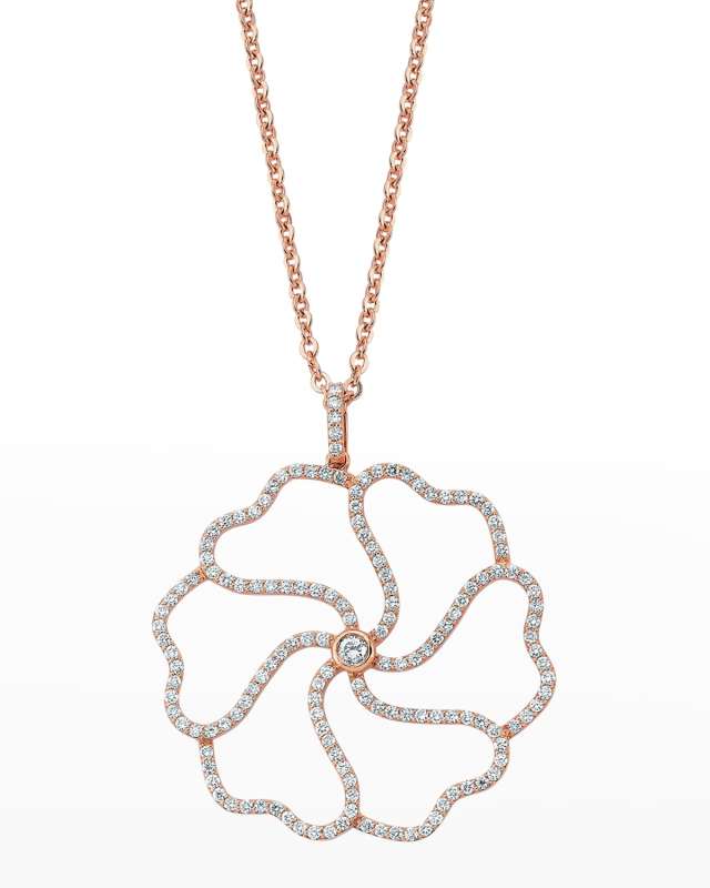 Violet Pendant Necklace