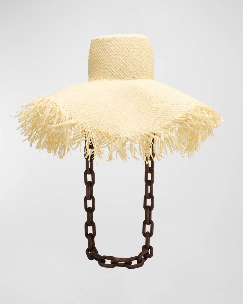 Valentina Raffia Large Brim Hat