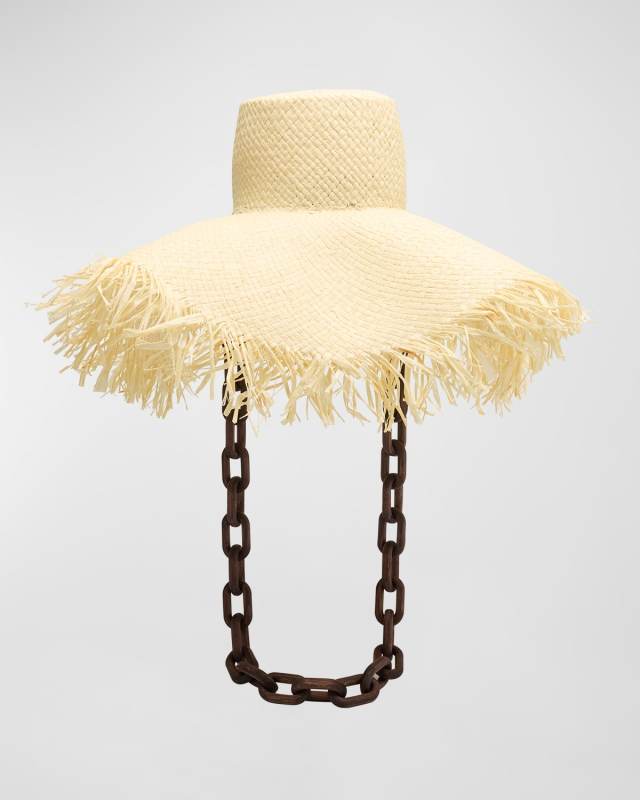 Valentina Raffia Large Brim Hat