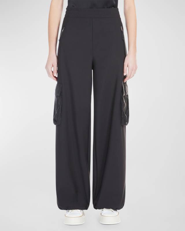 Filante Wide-Leg Cargo Boyfriend Pants