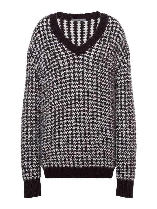 Alberta Ferretti Pull Col Bateau - Noir