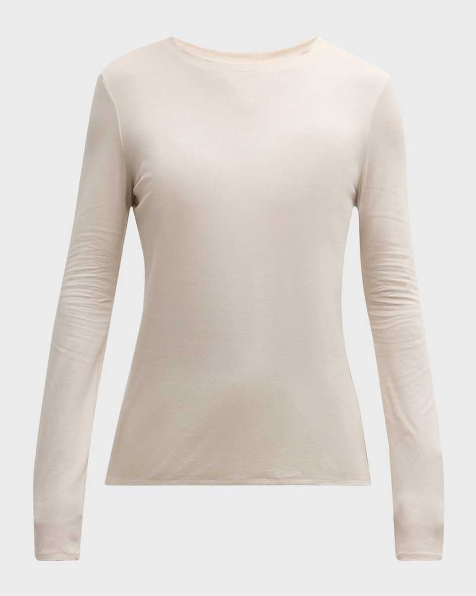 Long-Sleeve Crewneck T-Shirt
