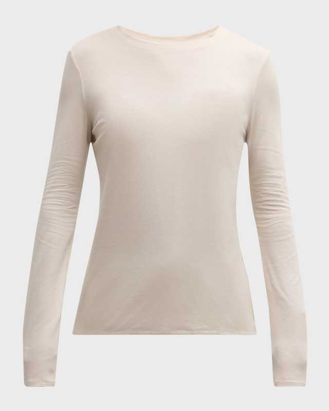Long-Sleeve Crewneck T-Shirt