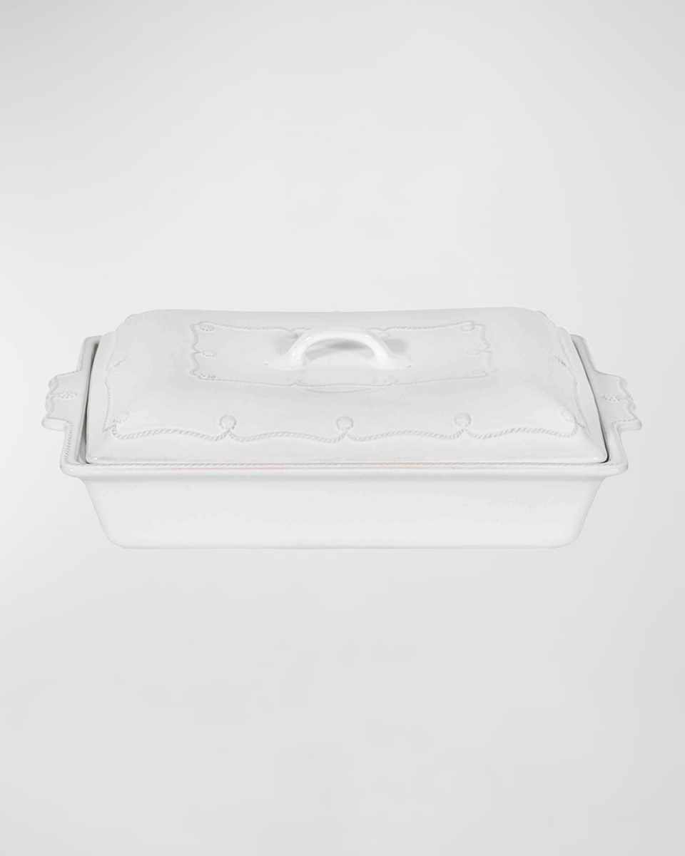 Berry & Thread Whitewash Lidded Rectangular Baker