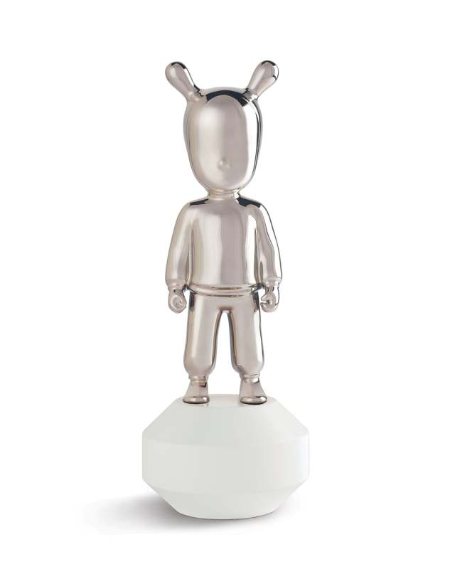 "The Guest" Figurine - Silver - Little