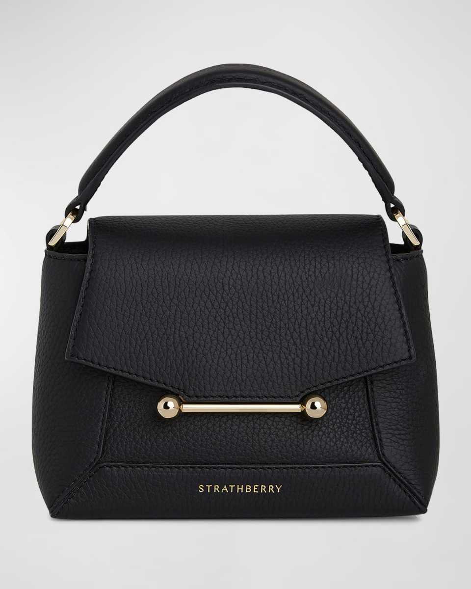 Mosaic Nano Leather Top-Handle Bag