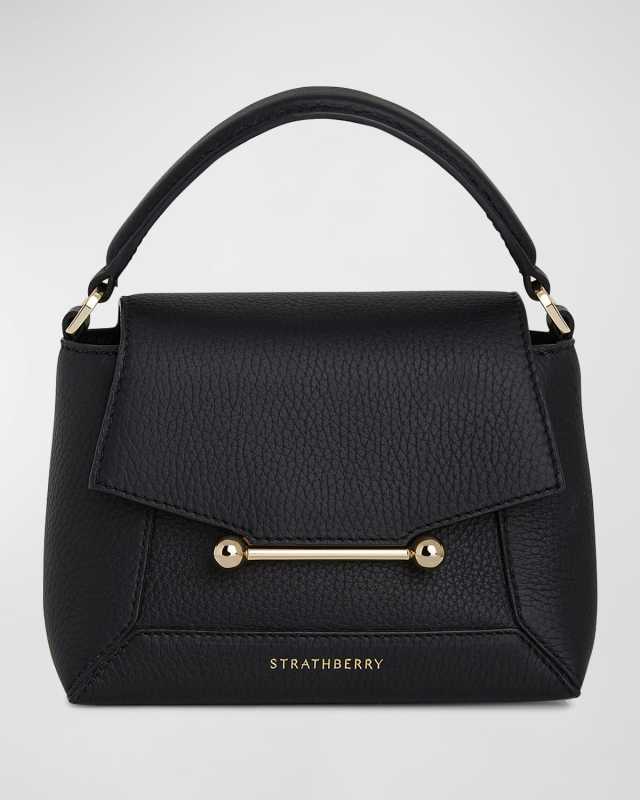 Mosaic Nano Leather Top-Handle Bag