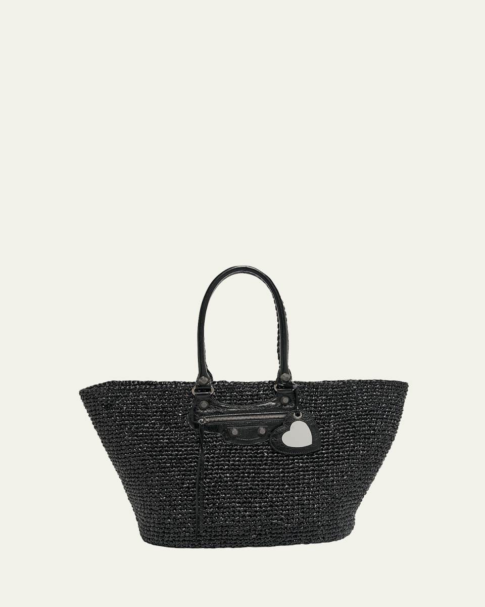 Le Cagole Large Basket Tote Bag