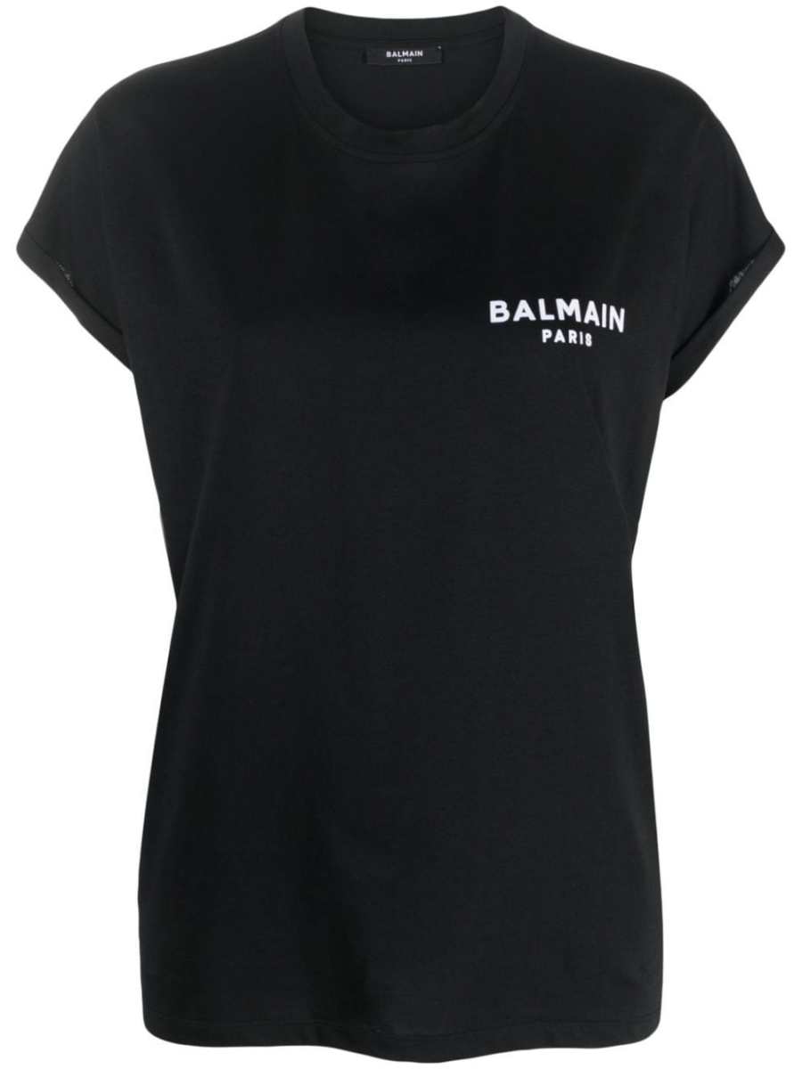 logo-print cotton T-shirt