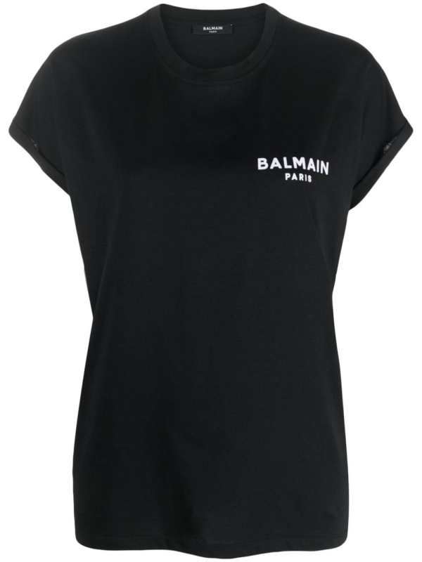 logo-print cotton T-shirt