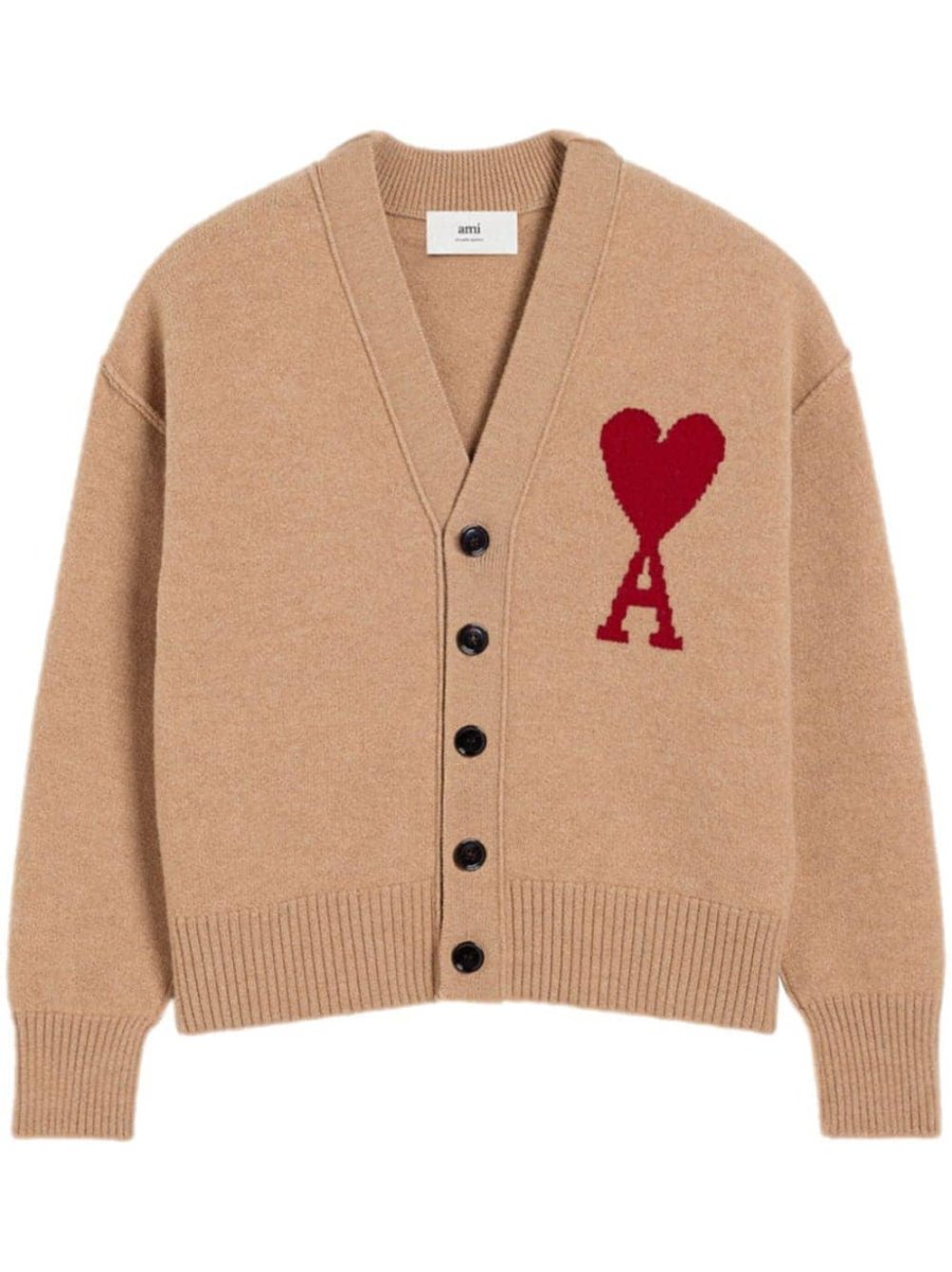 Ami de Coeur wool cardigan