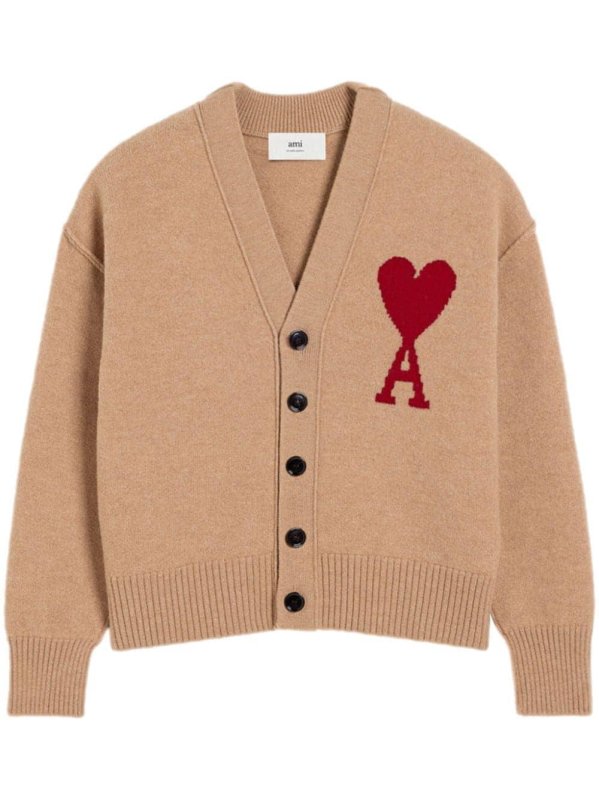 Ami de Coeur wool cardigan