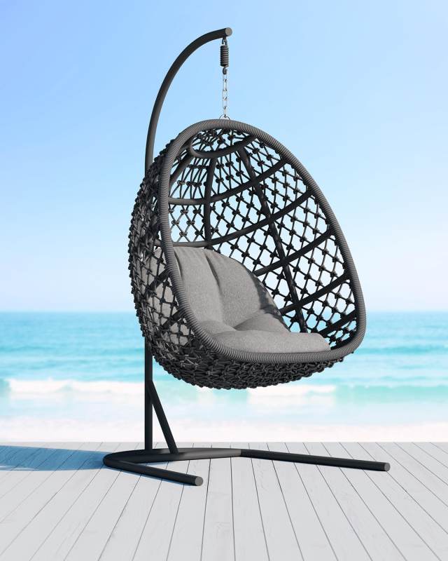 Amelia Hanging Chair with Cushion