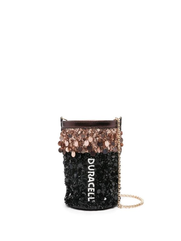 mini Duracell bucket bag