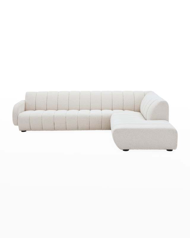 Brigitte Left-Arm Facing Sectional, Olympus Oatmeal