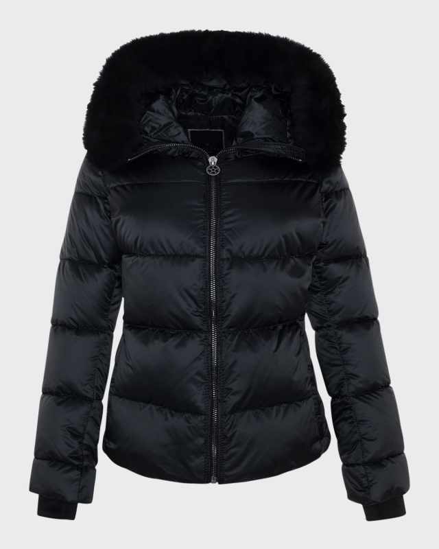 Apres-Ski Jacket With Detachable Toscana Lamb Shearling Hood Tr