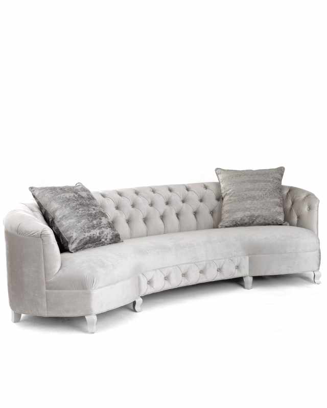 Monroe Tufted Sofa 114"