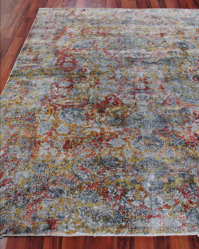 Grissim Hand-Knotted Area Rug, 9' x 12'