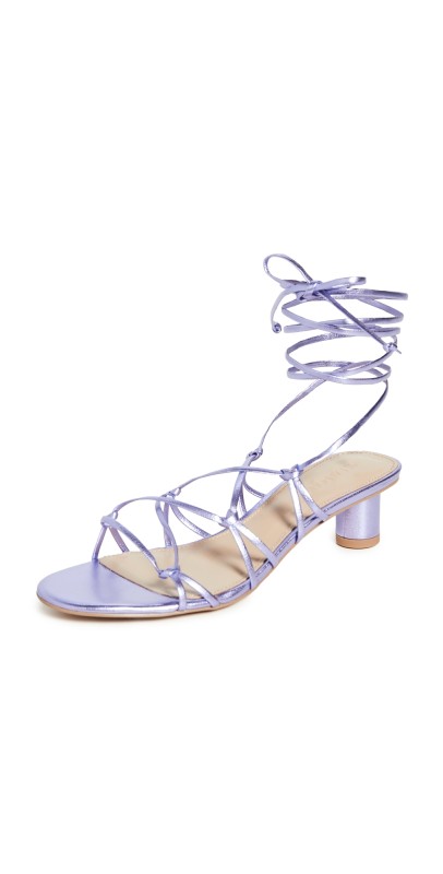 Villa Rouge Cashmere Sandals Lavender
