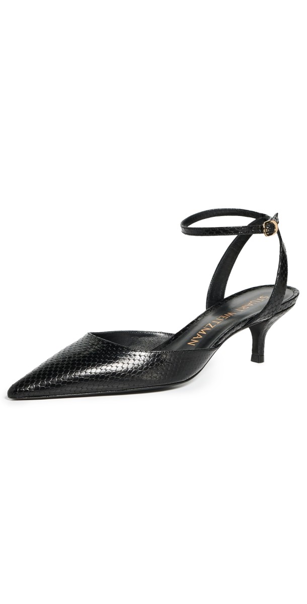 Stuart Weitzman Barelythere 50 Pumps Black