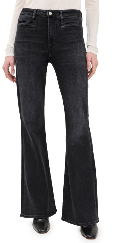 Citizens of Humanity Lilah Flare Jeans with Welt Pocket Medallion
