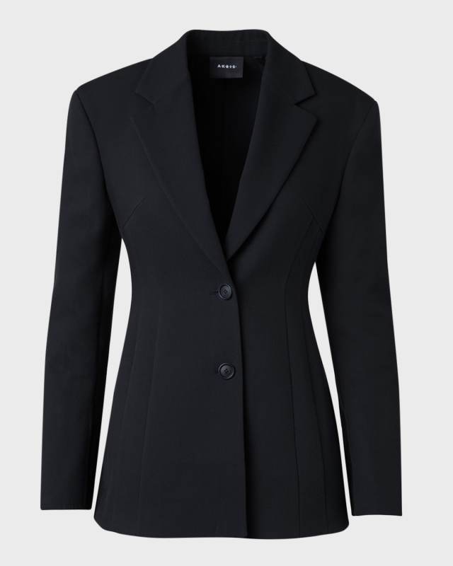 Walker Double-Face Cotton Blazer Jacket
