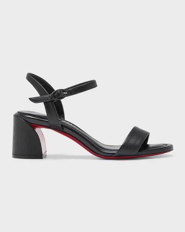 Miss Jane Red Sole Ankle-Strap Sandals