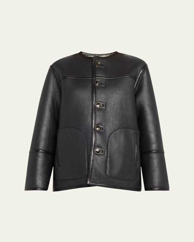 Anya Reversible Shearling Coat