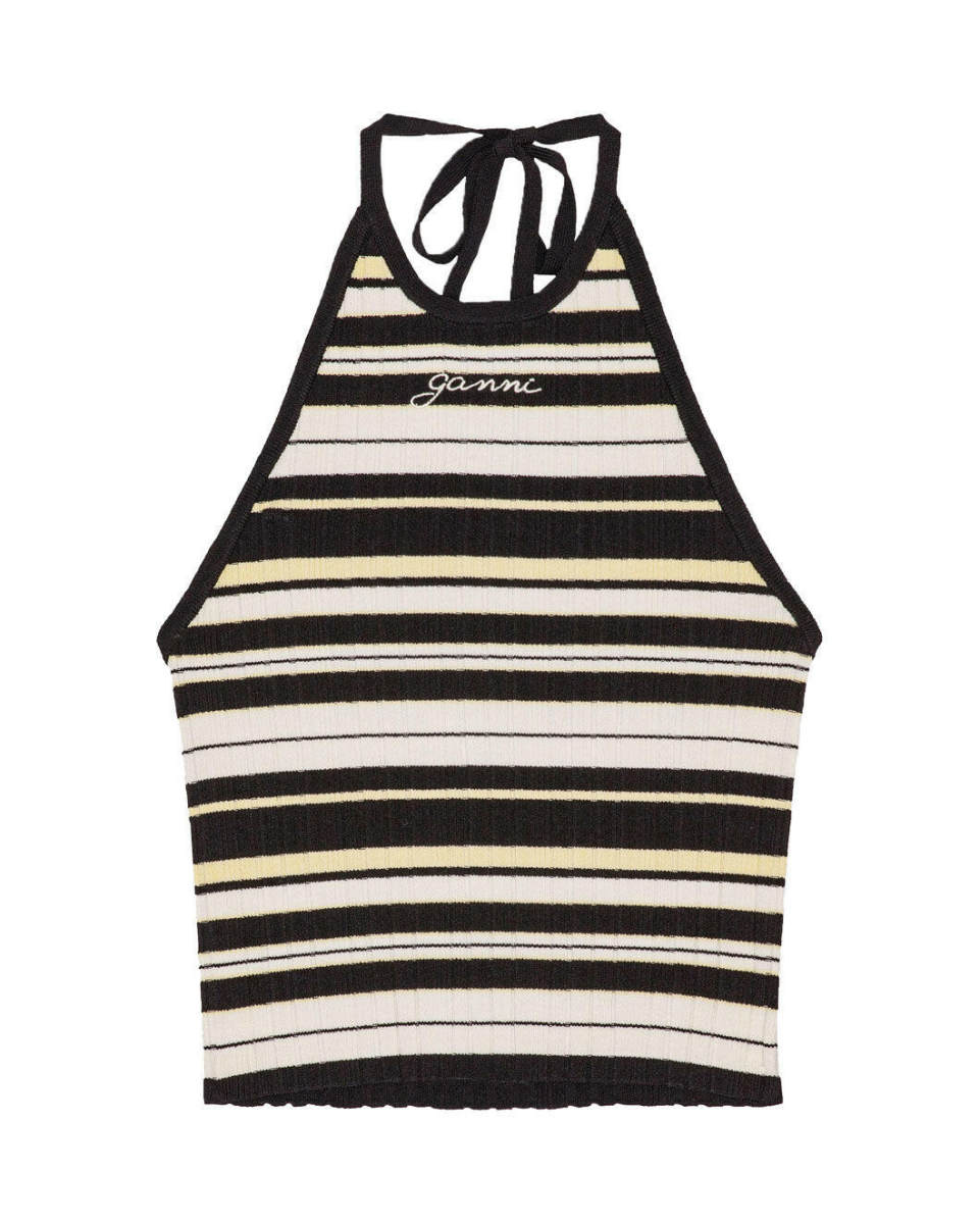Future Rib Halterneck Top