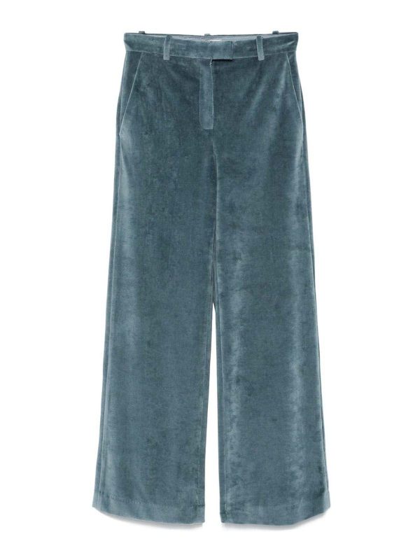 Circolo 1901 Pantalons Décontractés - Bleu Clair