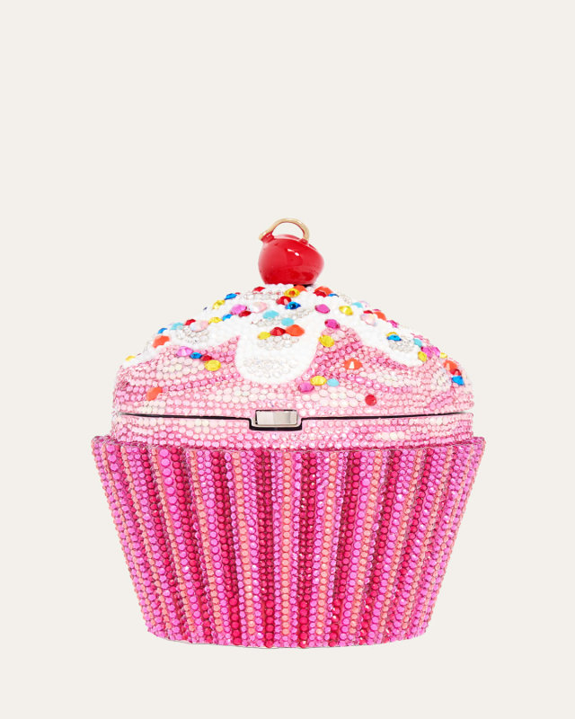 Cherry Cupcake Crystal Minaudiere