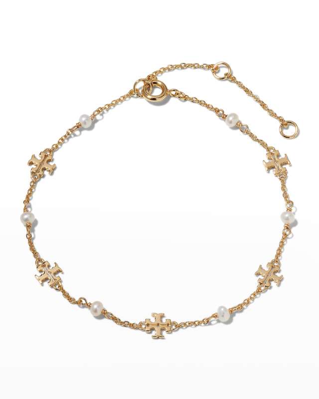 Kira Pearl Delicate Chain Bracelet