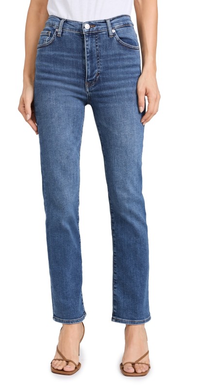 FRAME Le Sleek Straight Jeans Marsa