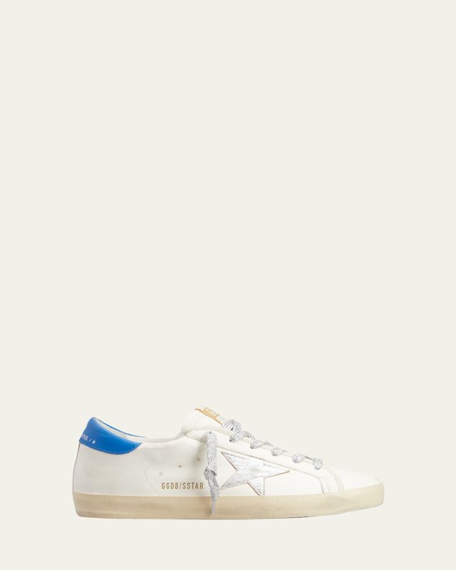 Superstar Mixed Leather Low-Top Sneakers