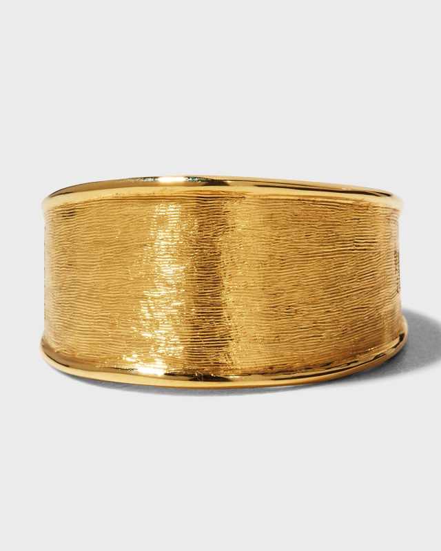 Lunaria 18k Gold Band Ring Size 7