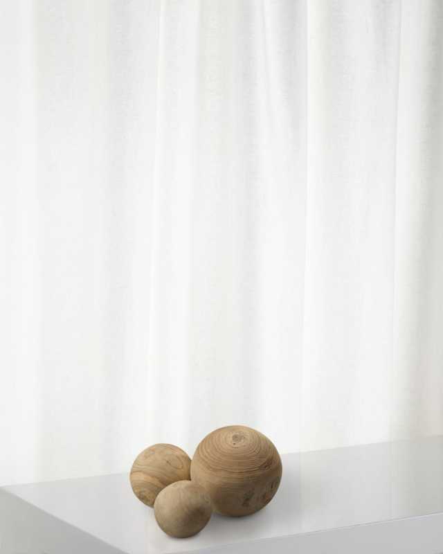 Malibu Wood Balls in Natural Wood, Set of 3