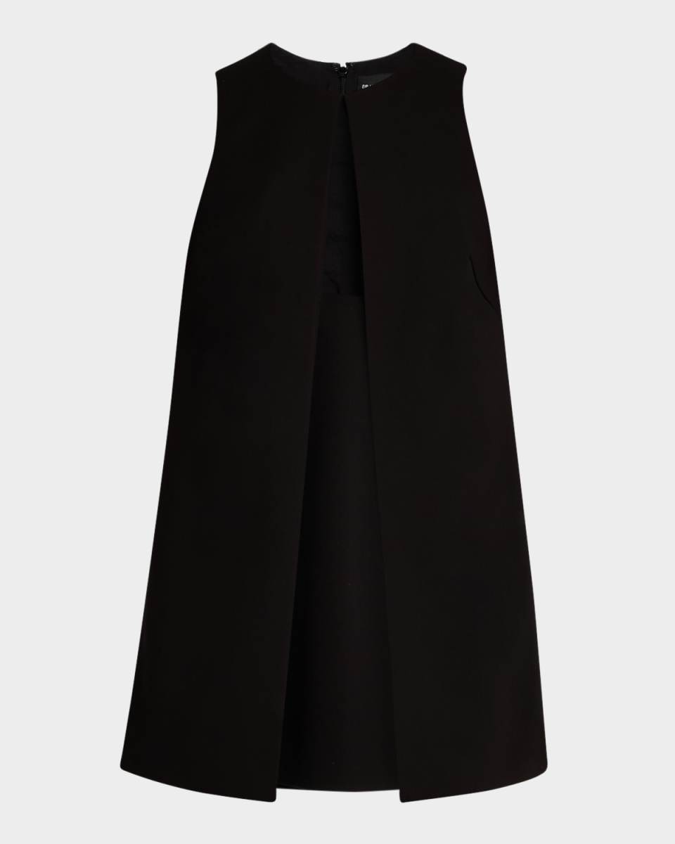 Cory Split-Front Tiered Mini Dress