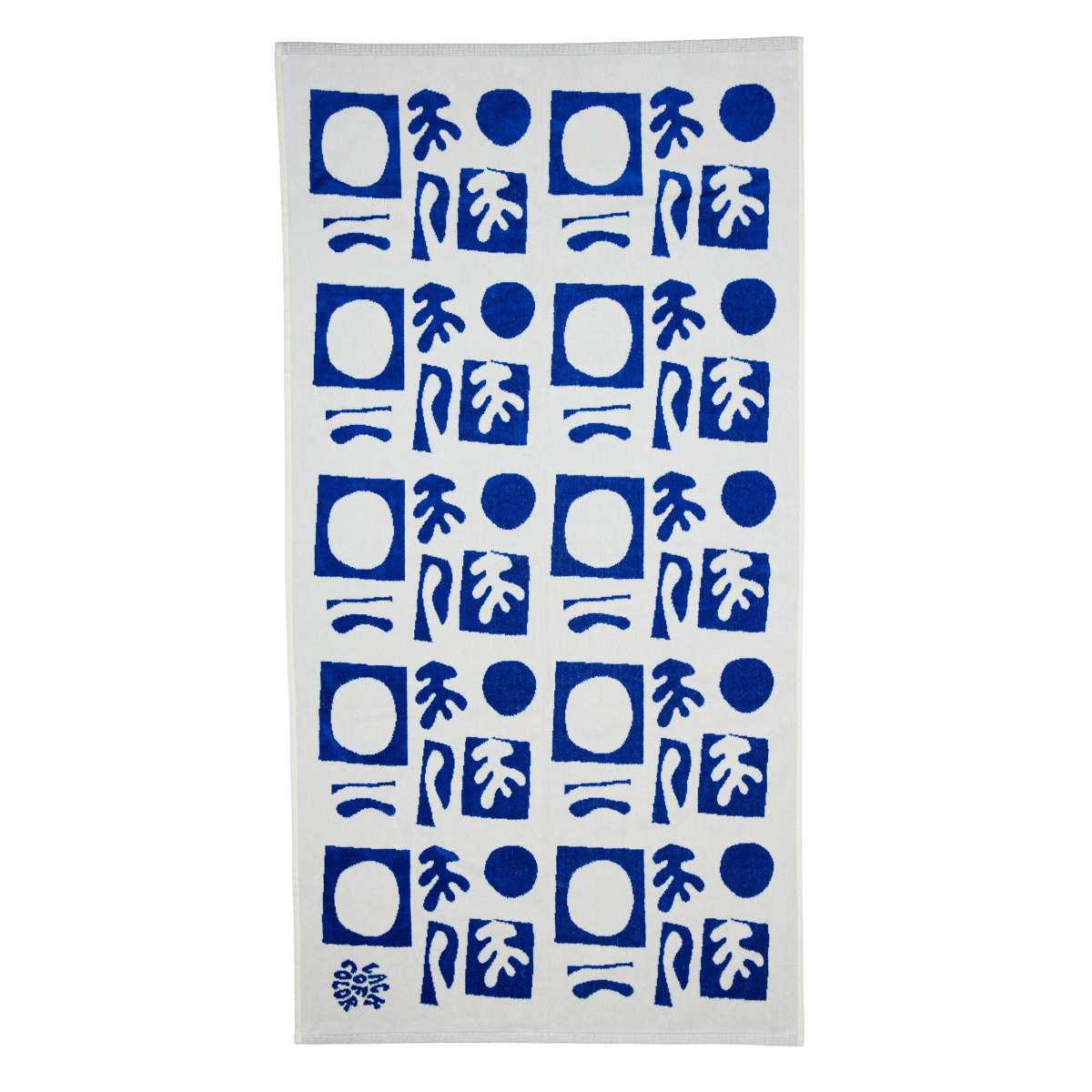 Formes Beach Towel - Blue