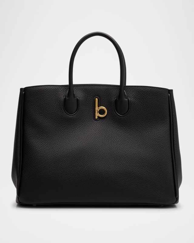 Rocking Horse Large Leather Tote Bag